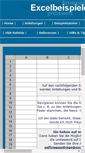 Mobile Screenshot of excelbeispiele.de